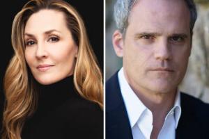 Michael Park and Shannon Lewis